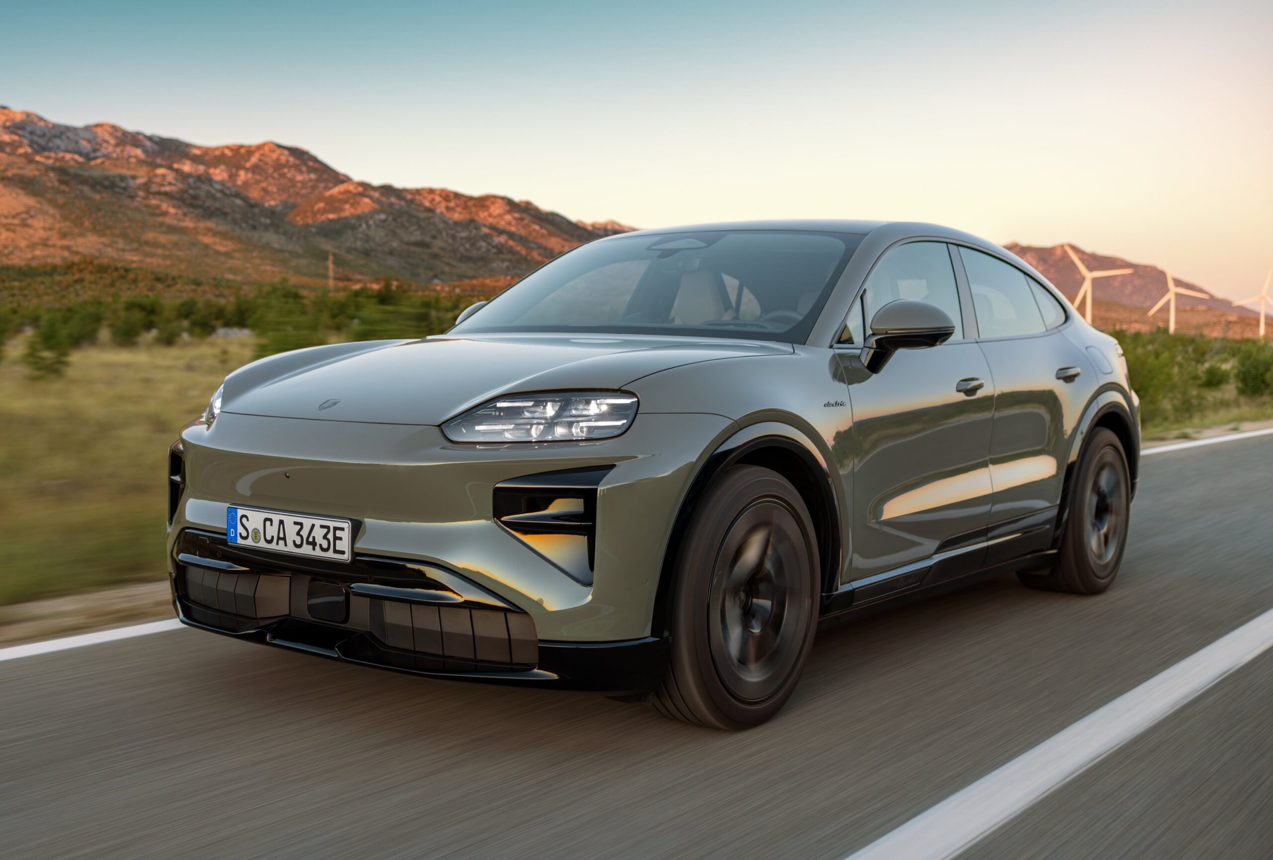 2026 Porsche Cayenne Coupe Electric